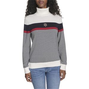 Tommy Hilfiger Classic red, white and blue turtleneck Sweater